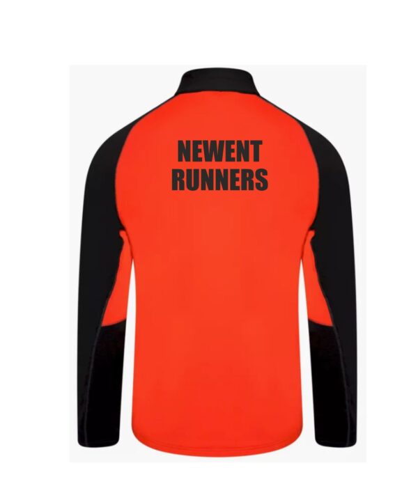 Newent Runners Zip Neck Performance Top - Unisex - Image 2